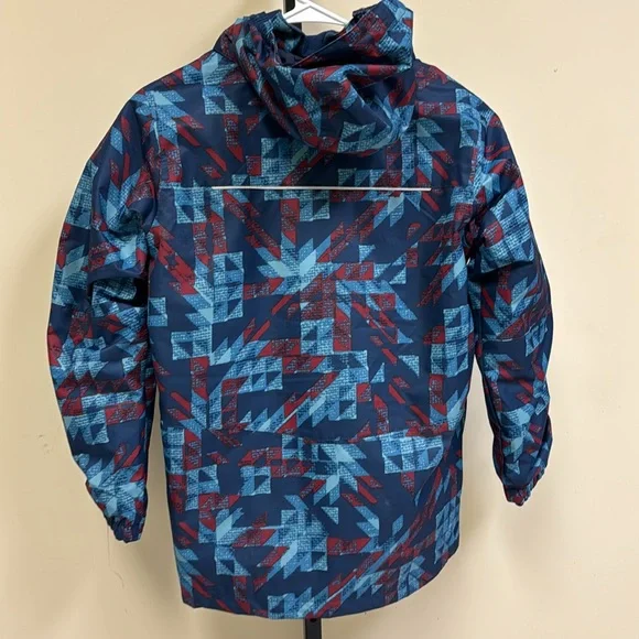 Child’s Columbia coat. Blues and burgundy in color. Jackets & Coats